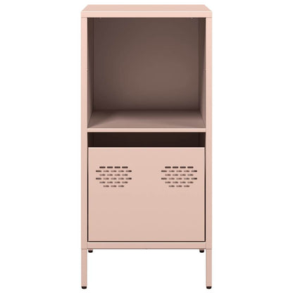 Credenza Rosa 35x39x73,5 cm in Acciaio Laminato a Freddo