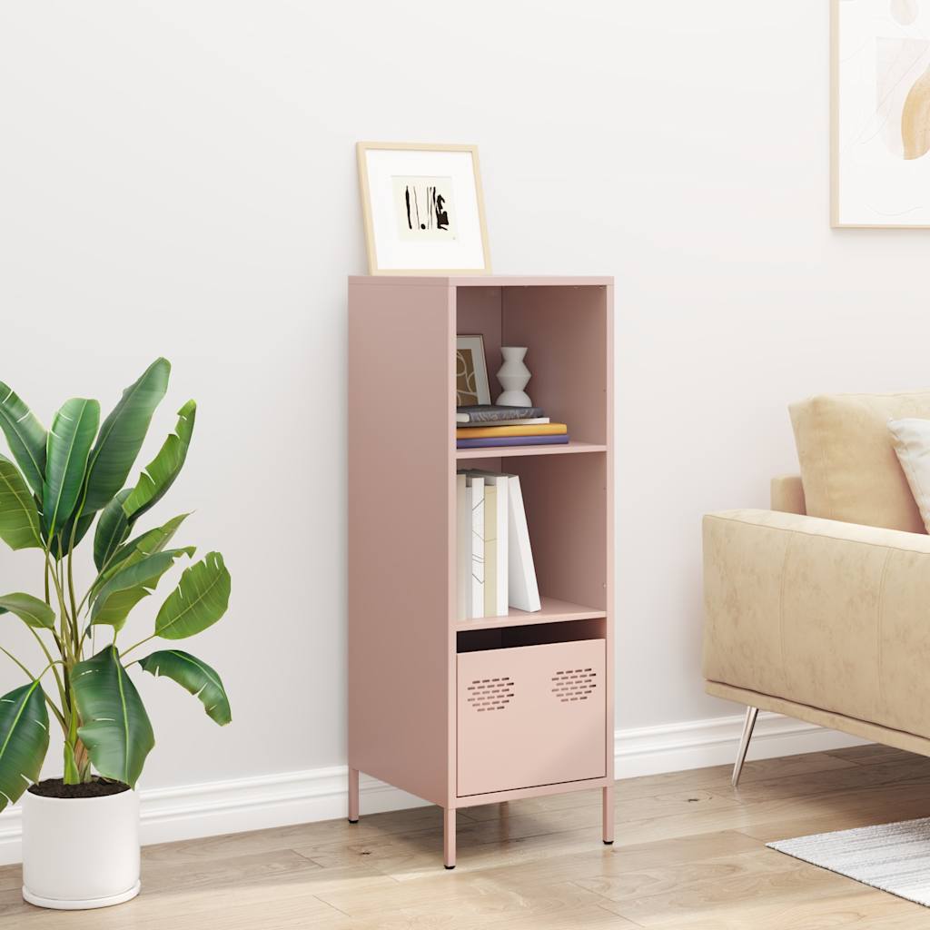 Credenza Rosa 35x39x103,5 cm in Acciaio