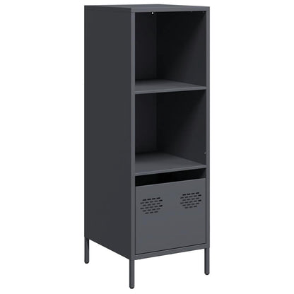 Credenza Antracite 35x39x103,5 cm Acciaio