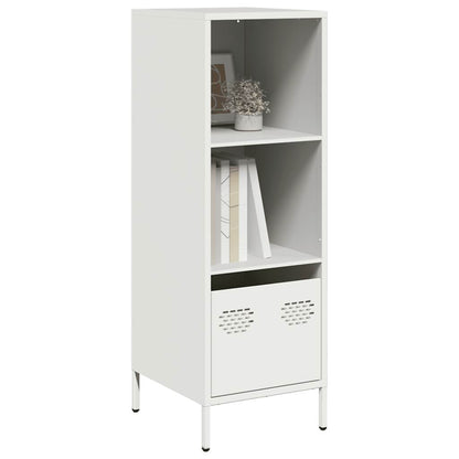 Credenza Bianca 35x39x103,5 cm in Acciaio