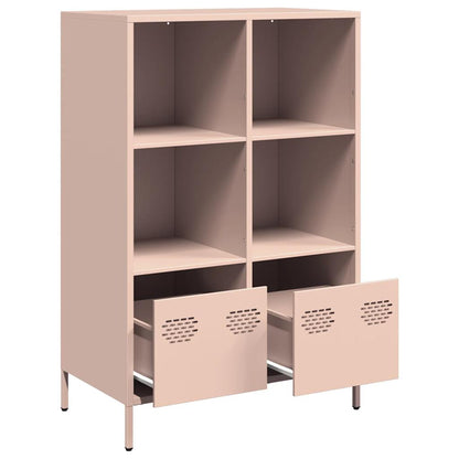 Credenza Rosa 68x39x103,5 cm in Acciaio