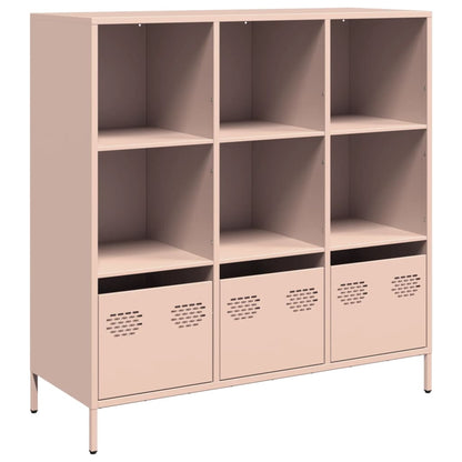 Credenza Rosa 101,5x39x103,5 cm in Acciaio