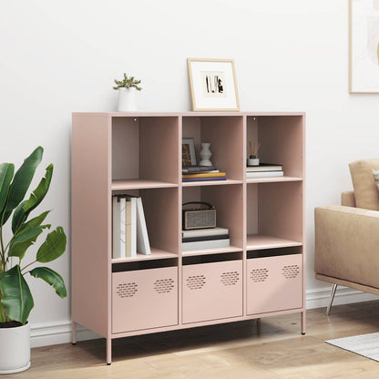 Credenza Rosa 101,5x39x103,5 cm in Acciaio