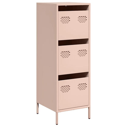 Credenza Rosa 39x35x103,5 cm in Acciaio
