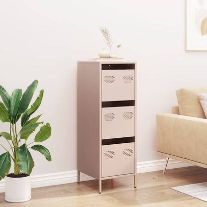 Credenza Rosa 39x35x103,5 cm in Acciaio