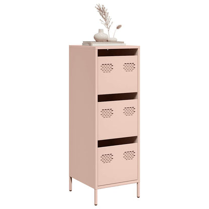 Credenza Rosa 39x35x103,5 cm in Acciaio