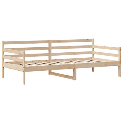 Dormeuse con Cassetti 90x200 cm Legno Massello Pino