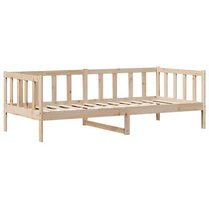 Dormeuse con Cassetti 80x200 cm in Legno Massello di Pino