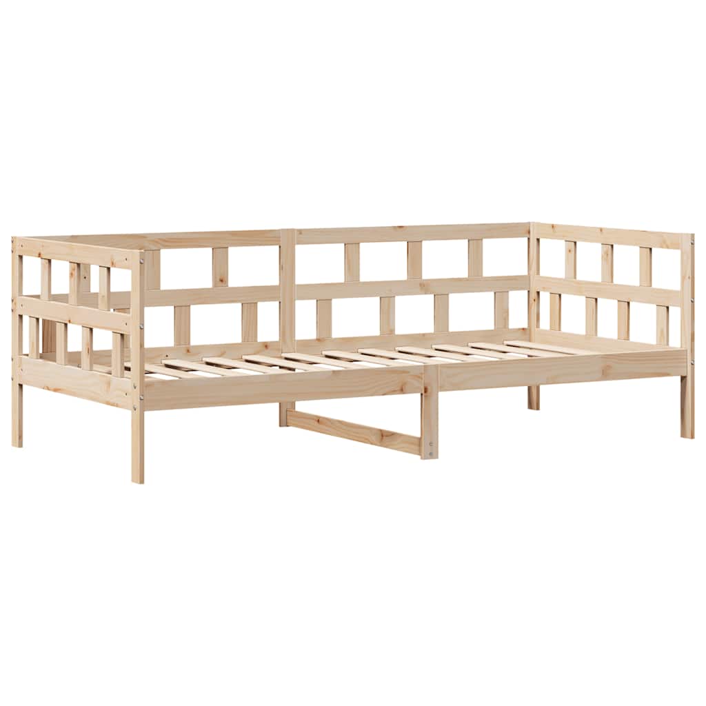 Dormeuse con Cassetti 90x200 cm Legno Massello Pino