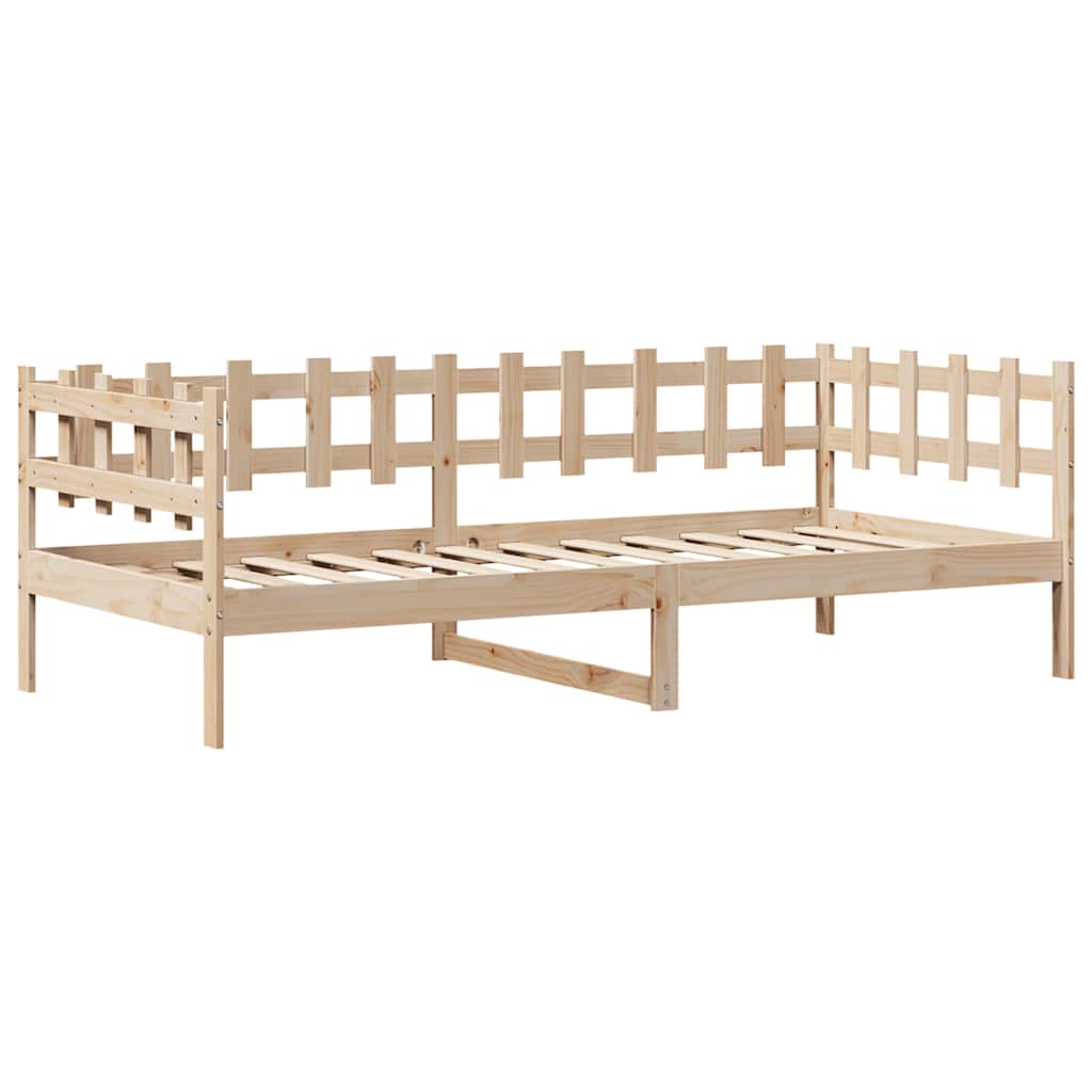 Dormeuse con Cassetti 90x200 cm Legno Massello Pino