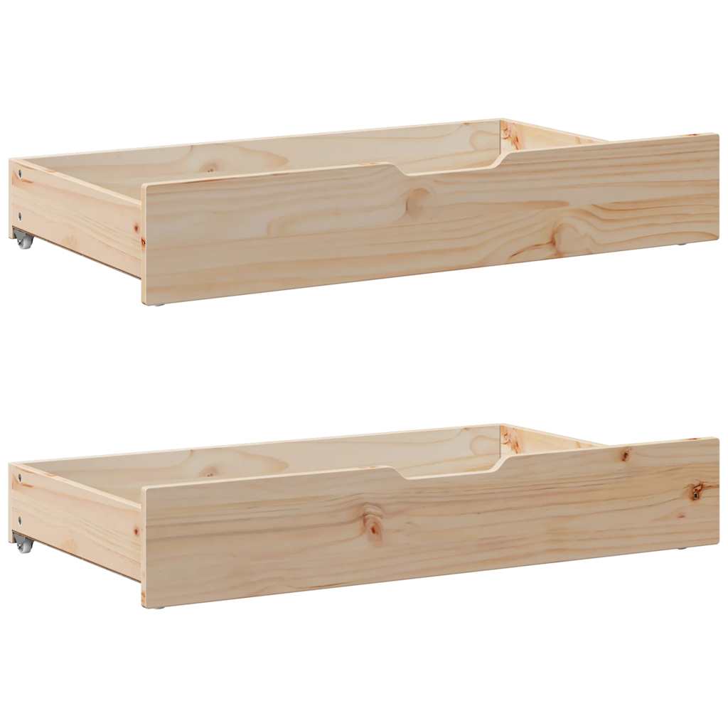 Divano Letto Estraibile con Cassetti senza Materasso 90x200 cm