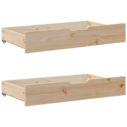 Divano Letto Estraibile con Cassetti senza Materasso 90x200 cm