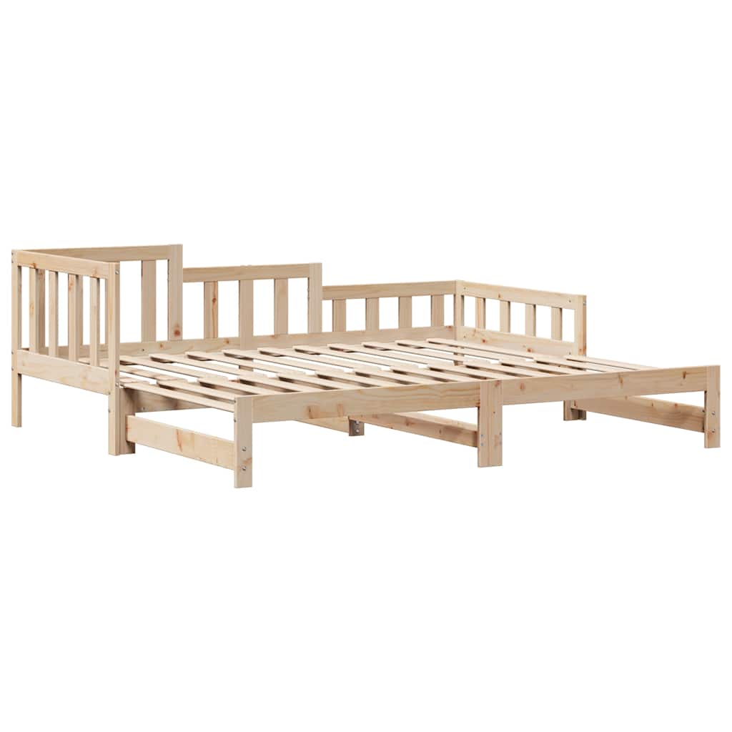 Divano Letto Estraibile con Cassetti senza Materasso 90x190 cm