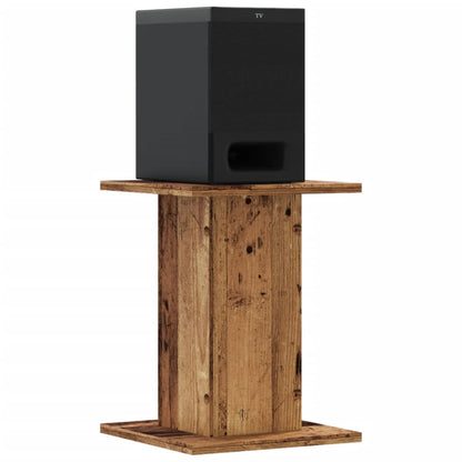 Supporti Altoparlanti 2 pz Legno 30x30x40 cm Legno Multistrato