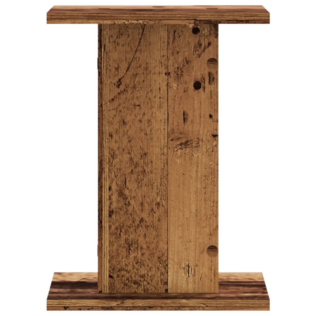 Supporti Altoparlanti 2 pz Legno 30x30x40 cm Legno Multistrato
