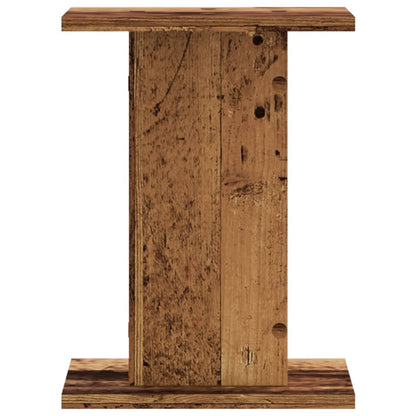 Supporti Altoparlanti 2 pz Legno 30x30x40 cm Legno Multistrato