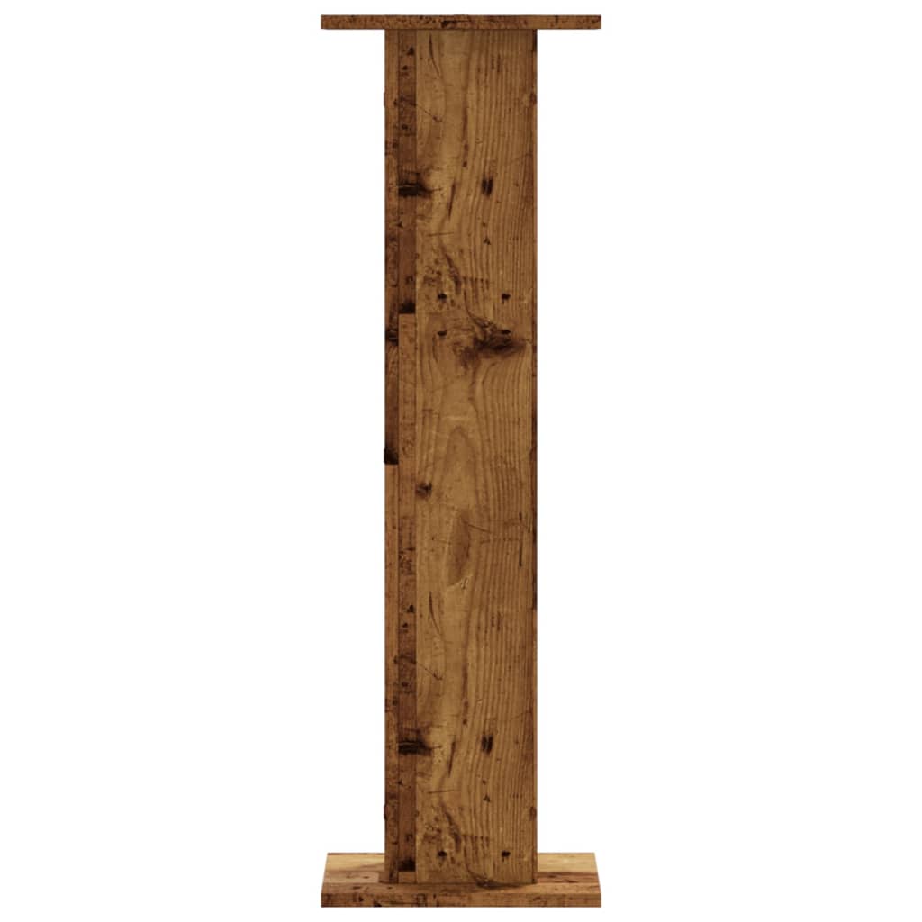 Supporti Altoparlanti 2 pz Legno 30x30x95 cm Legno Multistrato