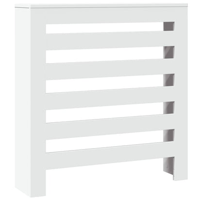 Copertura Termosifone Bianca 78x20x82 cm Legno Multistrato