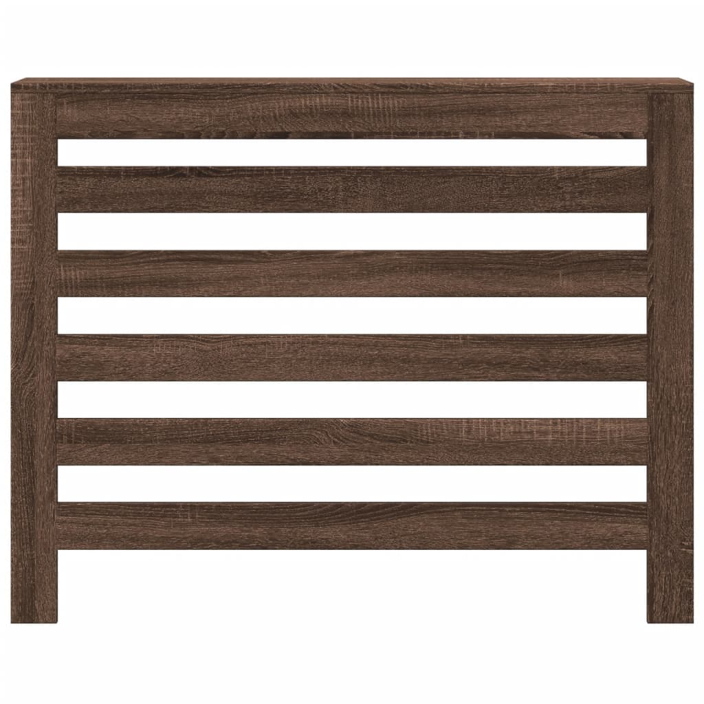 Copertura Termosifone Rovere Marrone 104x20x82cm in Multistrato