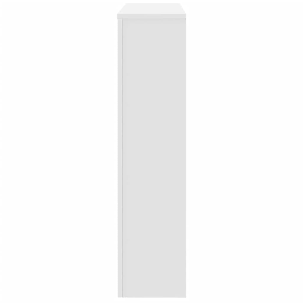 Copertura Termosifone Bianca 149x20x82 cm Legno Multistrato