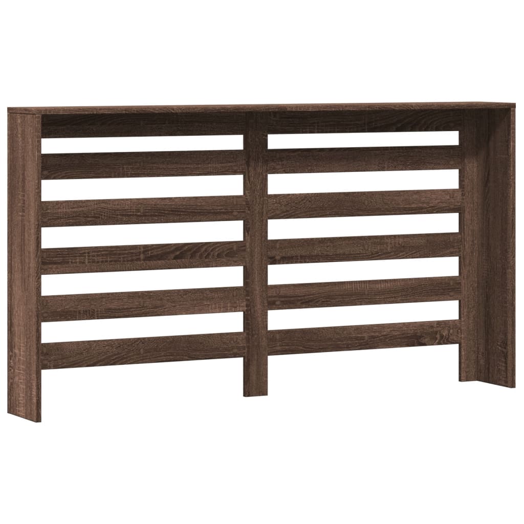 Copertura Termosifone Rovere Marrone 149x20x82cm in Multistrato