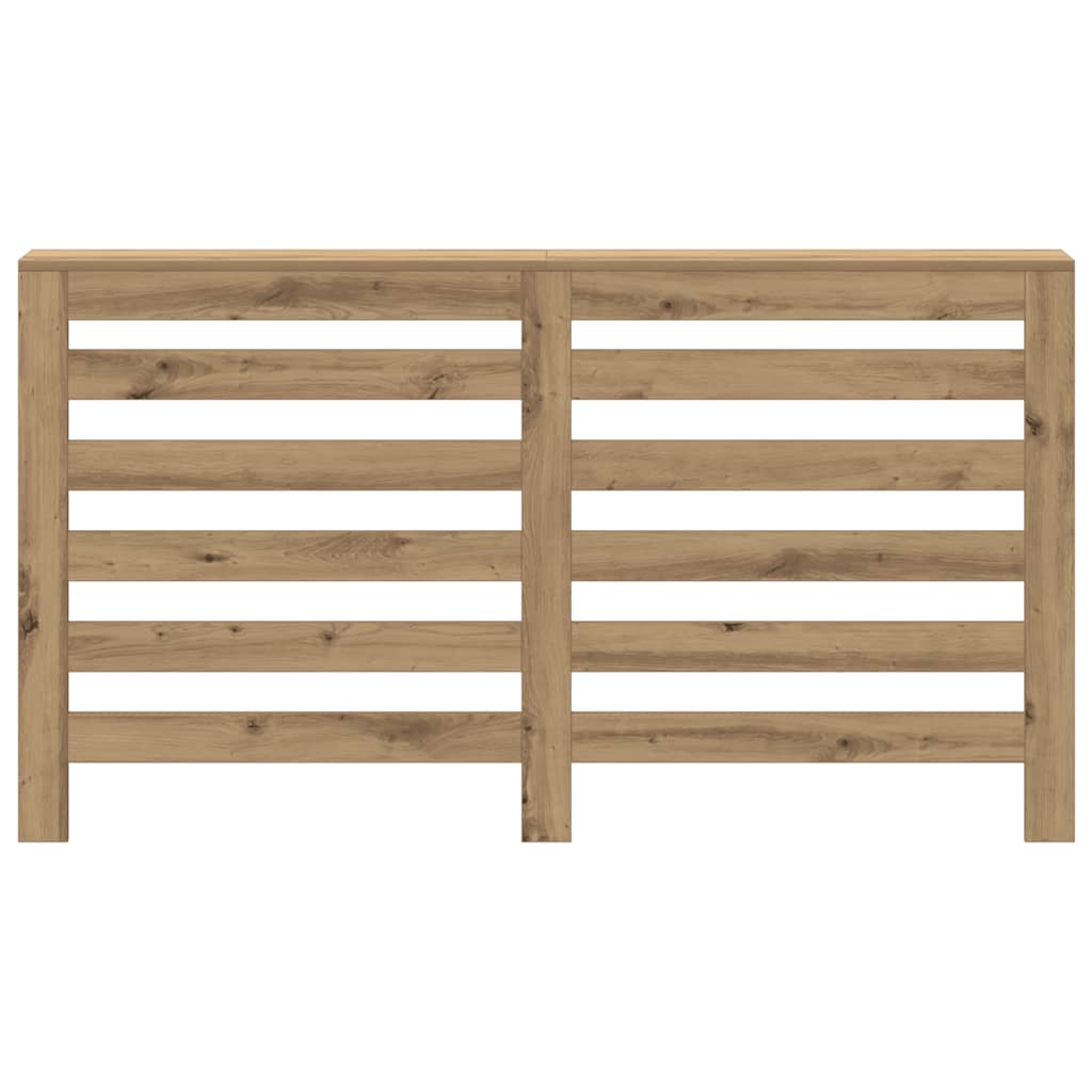 Copertura Termosifone Rovere Artigianale 149x20x82cm in Legno