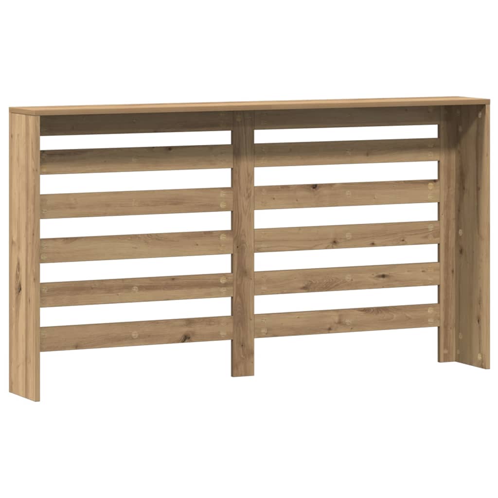 Copertura Termosifone Rovere Artigianale 149x20x82cm in Legno