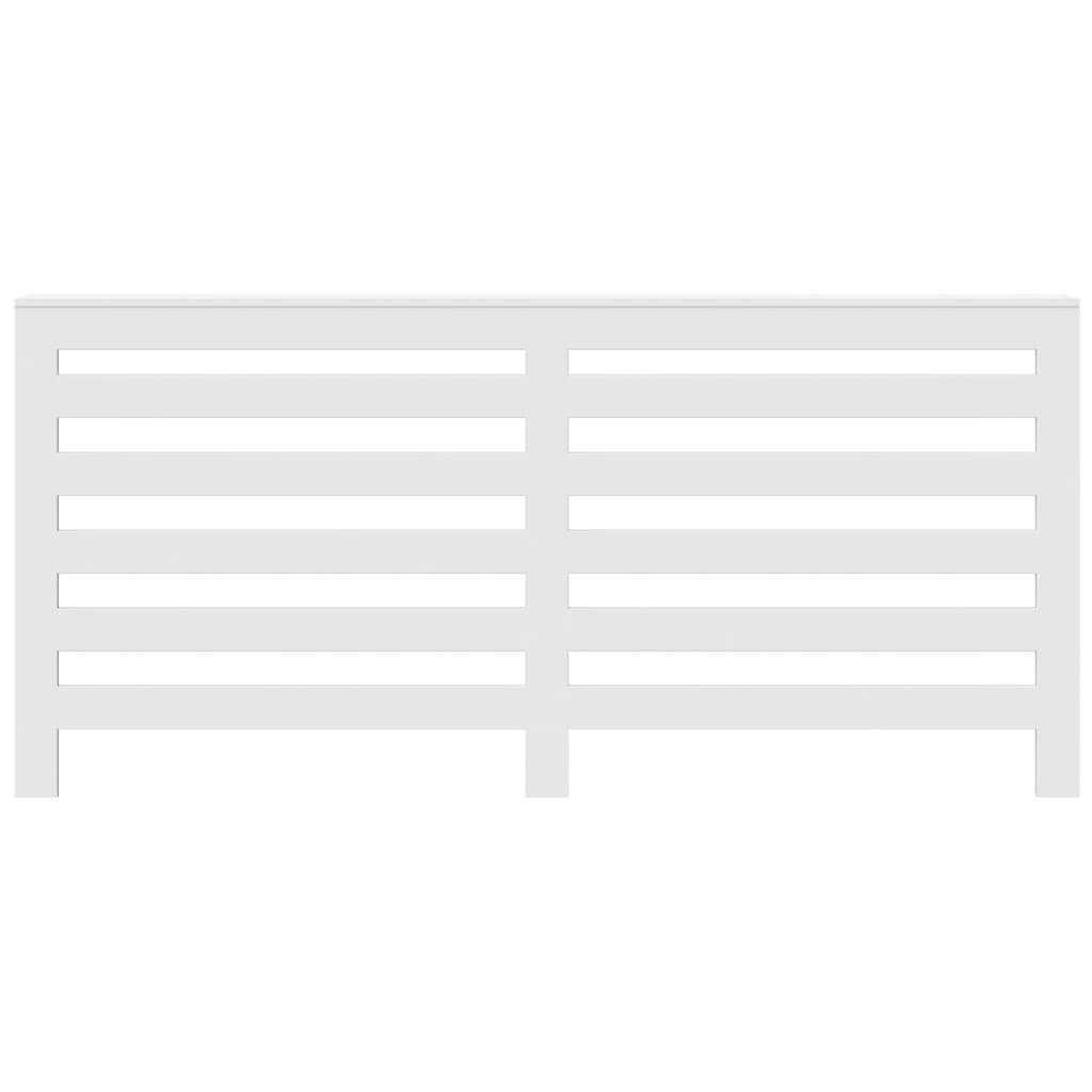 Copertura Termosifone Bianca 175x20x82 cm in Legno Multistrato