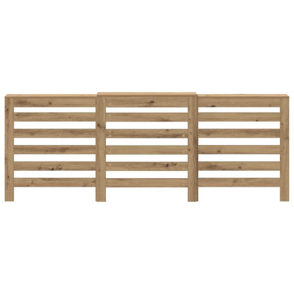 Copertura Termosifone Rovere Artigianale 205x21,5x83,5 cm Legno