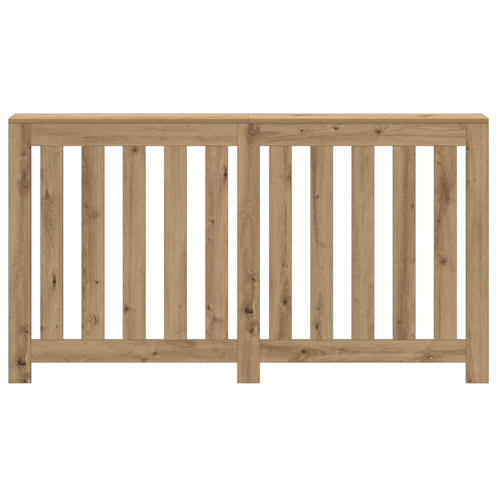 Copertura Termosifone Rovere Artigianale 149x20x82cm in Legno