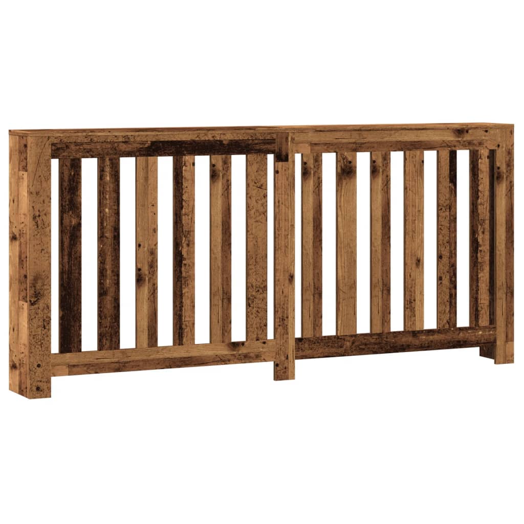 Copertura Termosifone Legno Antico 175x20x82 cm in Multistrato