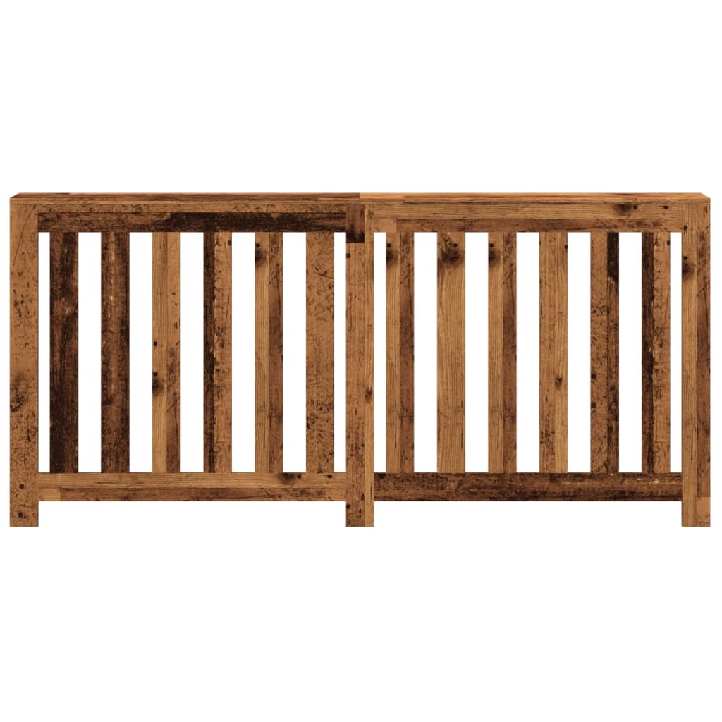 Copertura Termosifone Legno Antico 175x20x82 cm in Multistrato
