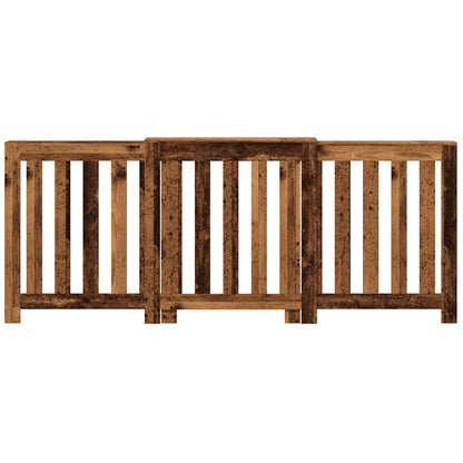 Copertura Termosifone Legno Antico 205x21,5x83,5 cm Multistrato