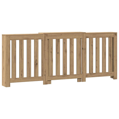 Copertura Termosifone Rovere Artigianale 205x21,5x83,5 cm Legno