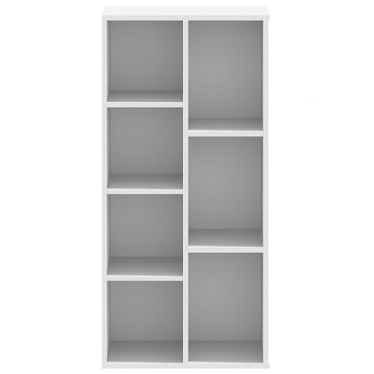 Libreria Bianca 50x25x105 cm in Legno Multistrato