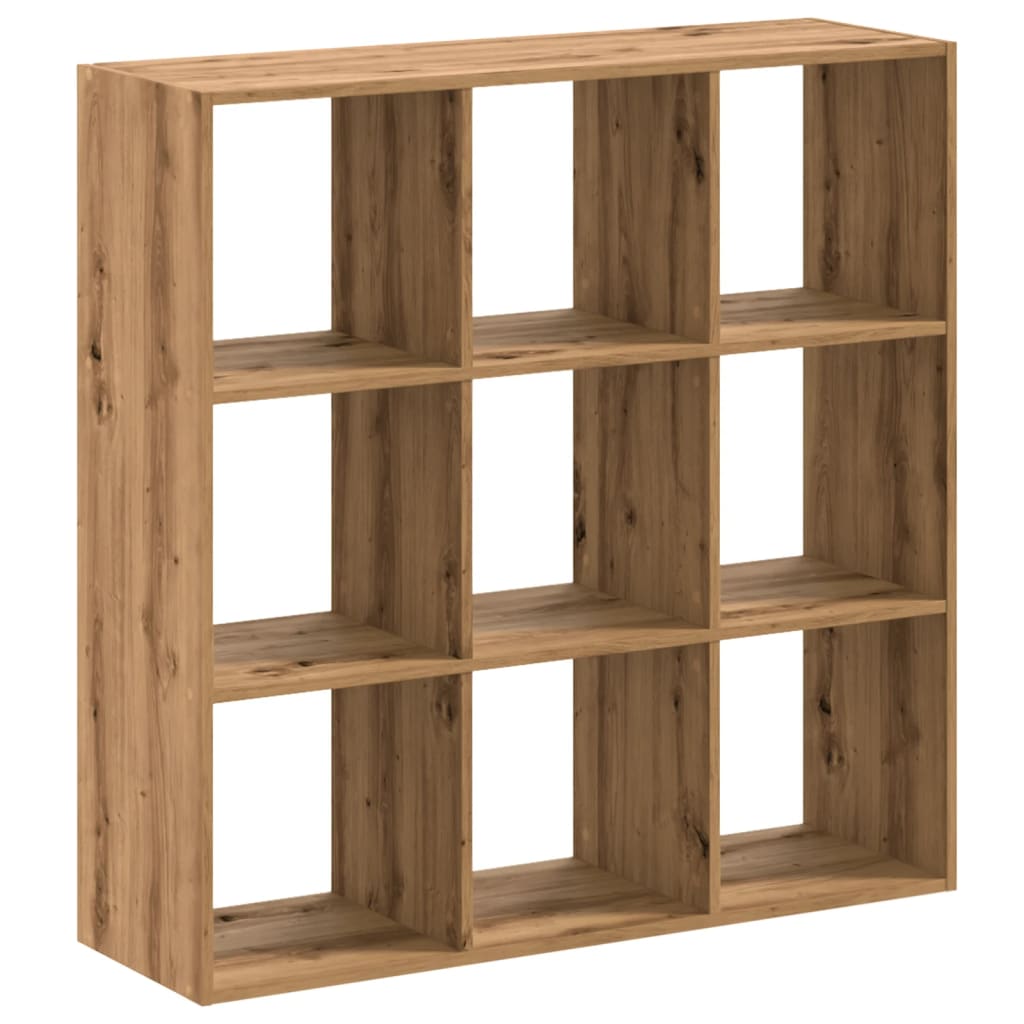 Libreria Rovere Artigianale 102x32x102 cm in Legno Multistrato