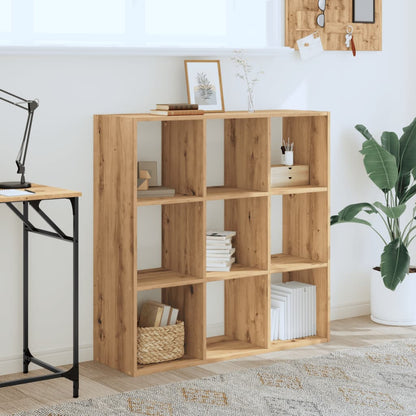 Libreria Rovere Artigianale 102x32x102 cm in Legno Multistrato