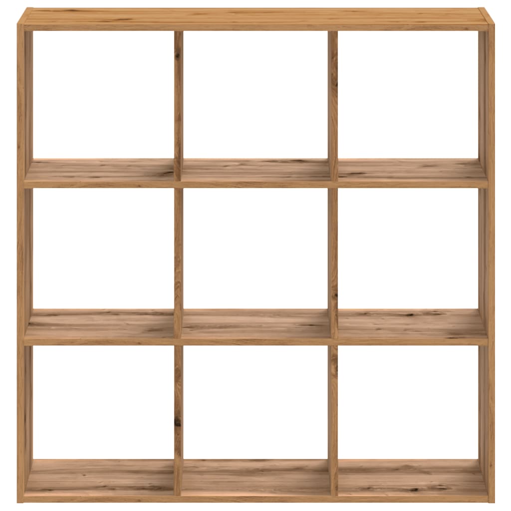 Libreria Rovere Artigianale 102x32x102 cm in Legno Multistrato