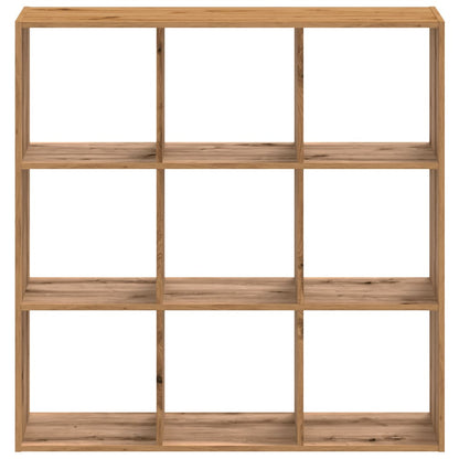 Libreria Rovere Artigianale 102x32x102 cm in Legno Multistrato