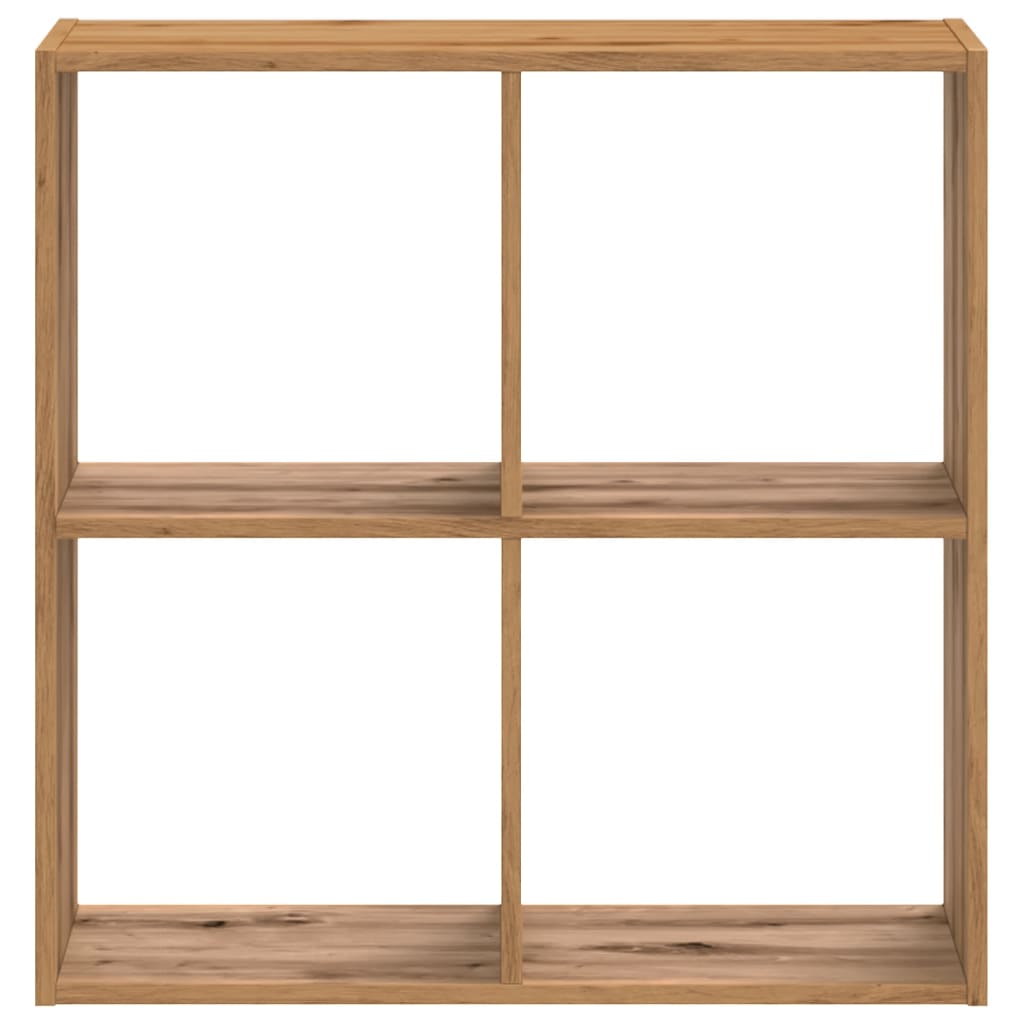 Libreria Legno Artigianale 68,5x32x68,5 cm in Legno Multistrato