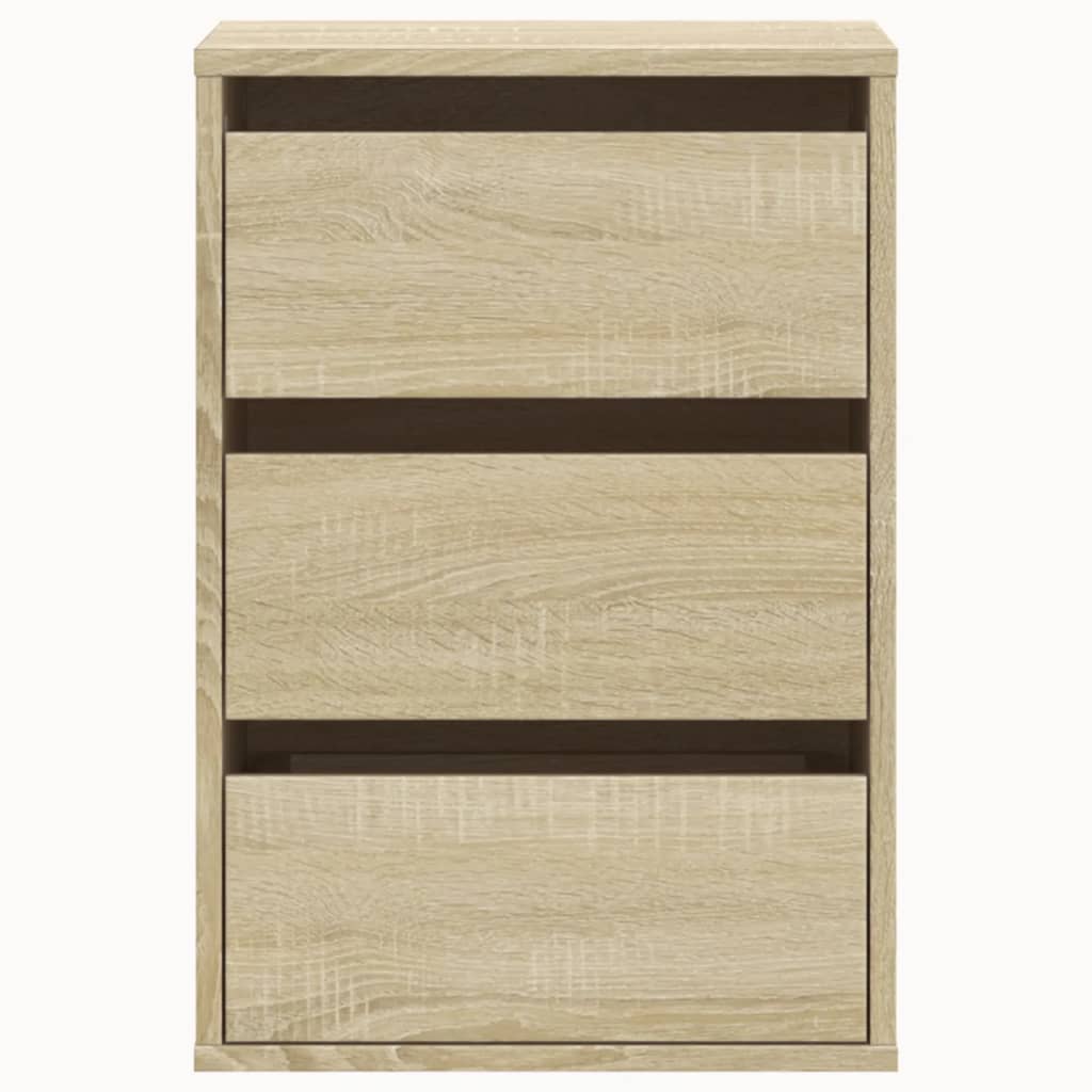 Cassettiera Angolare Rovere Sonoma 40x41x58cm Legno Multistrato
