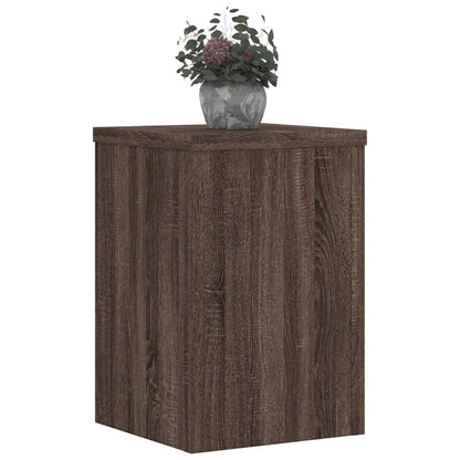 Supporti per Piante 2 pz Marrone 25x25x35 cm Legno Multistrato
