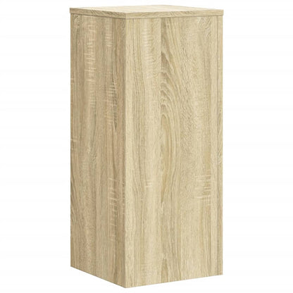 Supporti per Piante 2 pz Rovere 30x30x70 cm in Multistrato