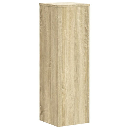 Supporti per Piante 2 pz Rovere 25x25x80 cm in Multistrato