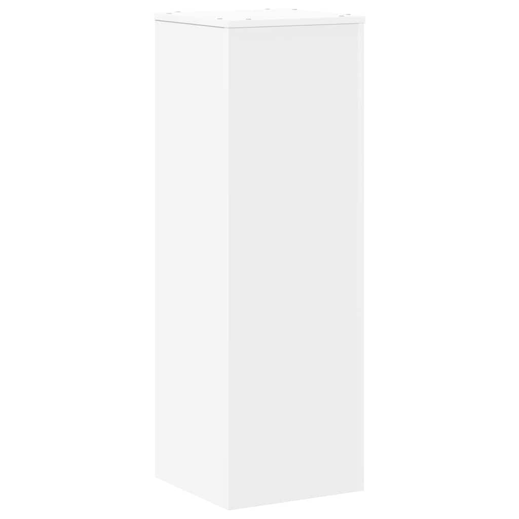 Supporto per Piante Bianco 33x33x100 cm in Truciolato