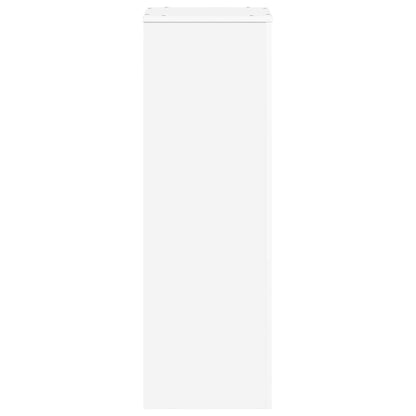 Supporto per Piante Bianco 33x33x100 cm in Truciolato