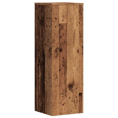 Supporto per Piante Legno Vecchio 33x33x100 cm in Truciolato