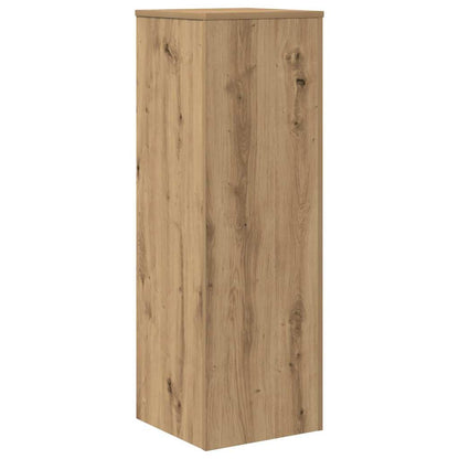 Supporto per Piante Rovere Artigianale 33x33x100 cm Truciolato