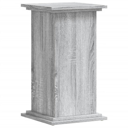 Supporto per Piante Grigio Sonoma 33x33x60 cm Legno Multistrato