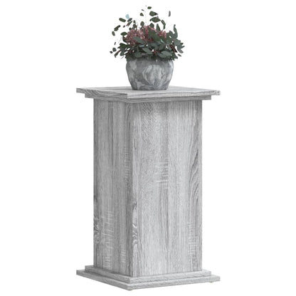 Supporto per Piante Grigio Sonoma 33x33x60 cm Legno Multistrato